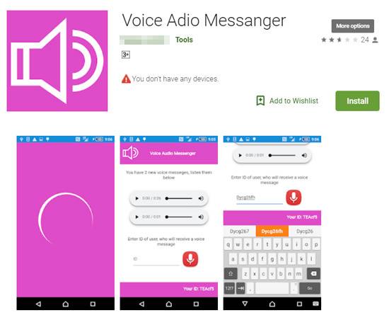 botnet fake voice messenger app google play_1