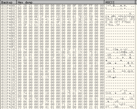  Figures 7 and 8. Before and after decryption